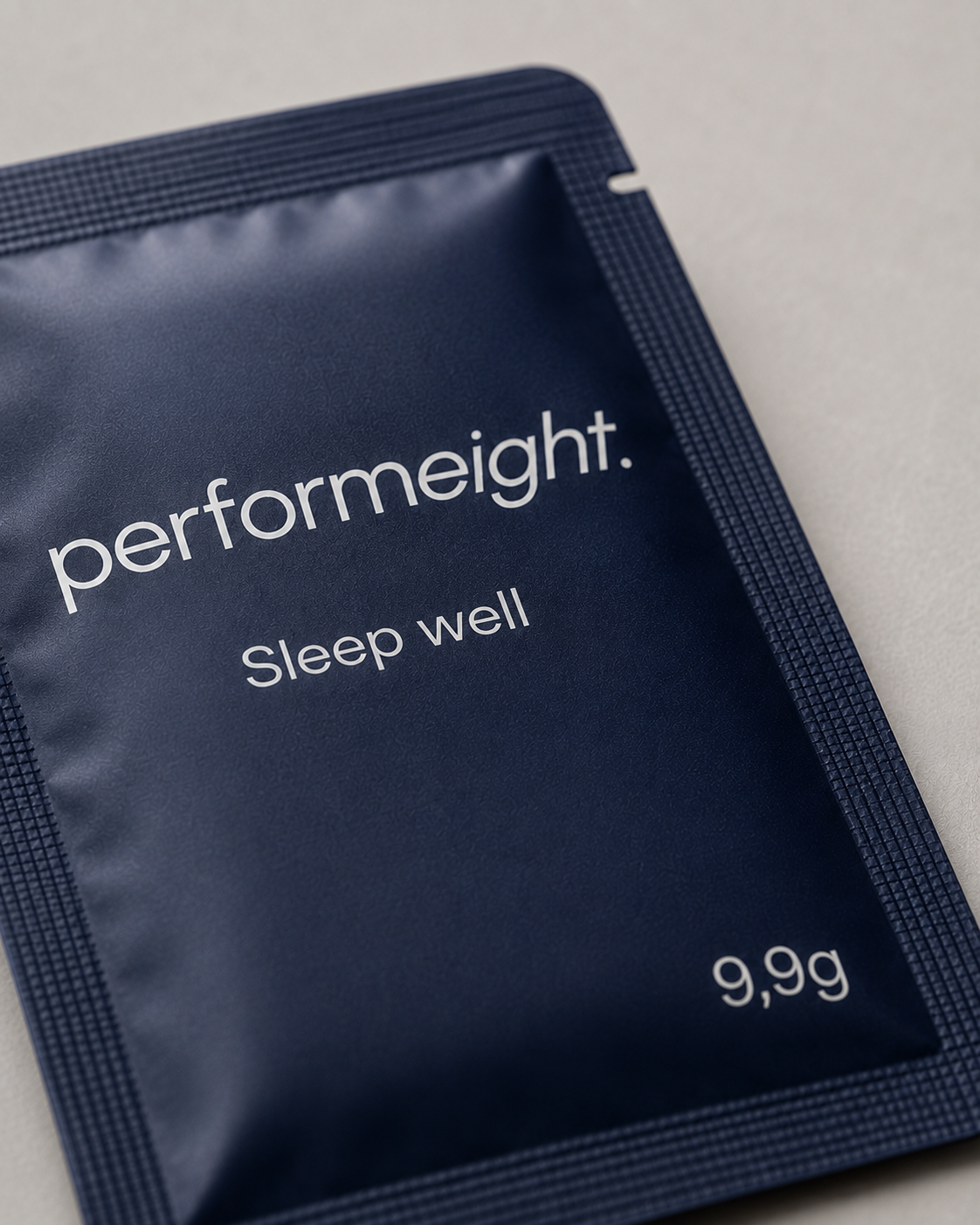 performeight sachet — close-up